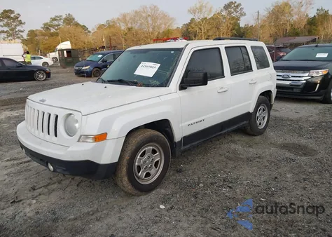 2012 Jeep Patriot Sport из США, поврежденный, VIN 1C4NJPBA2CD627149